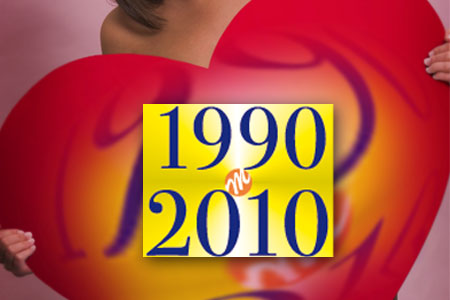 Una targa a celebrazione dei 20 anni Meeting